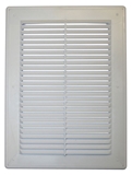 Show details for Ventilation grille Plaskanta 25,5x19cm, white