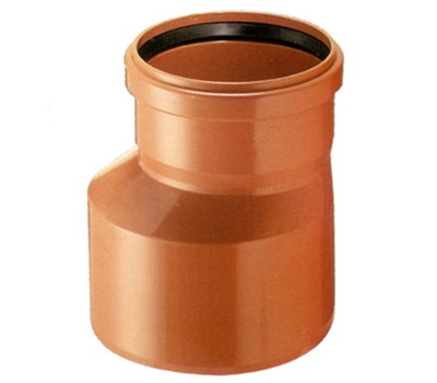 Picture of Outdoor sewer pipe transition Wavin D110 / 160mm, PVC