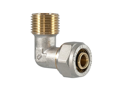 Picture of Detachable elbow, size ¾x20x2, TDM Brass