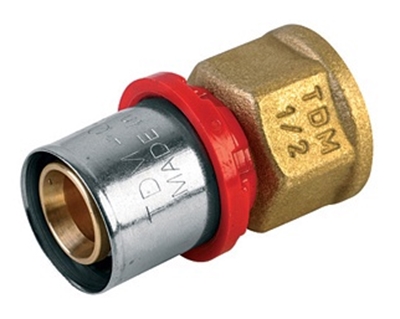 Picture of Self-pressing adapter, size 20x¾ &quot;, TDM Brass