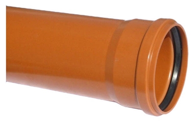 Picture of Pipe external D160 SN4 3m PVC (Magnaplast)