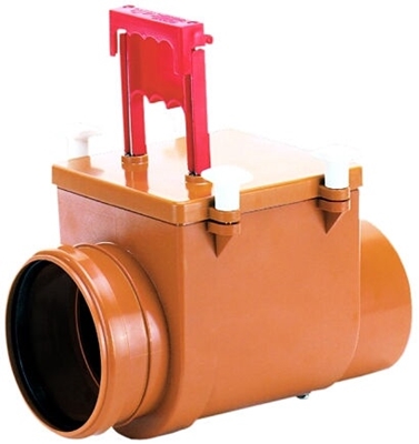 Picture of H&L DN160 Drain Valve with Flap Stainless