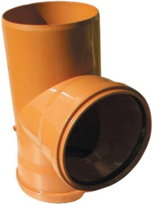 Picture of OEM 21360 Sewer Pipe 2-Way Connector 87° 200/110mm