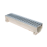 Show details for Drainage channel with galvanized steel grille Stora Home Drain, 0.5 m