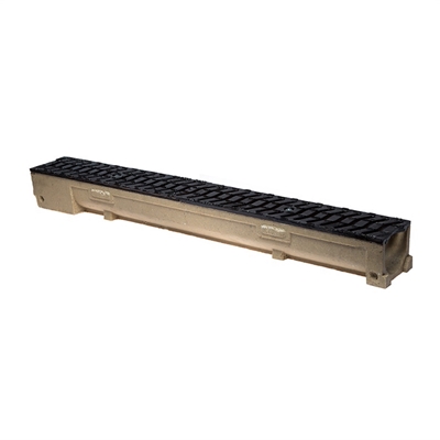 Picture of Drainage channel with cast iron grid Stora Drain Self, 1 m
