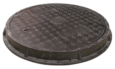 Picture of Sewer manhole cover D700mm, plastic