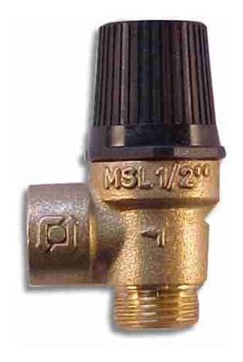 Picture of Safety valve Watts 1 / 2MF 1,5BAR MSL