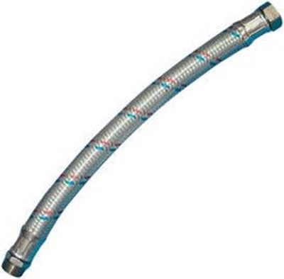 Picture of Flexitaly Galvanized Steel Flexible Hose 3/4''MF 1000mm