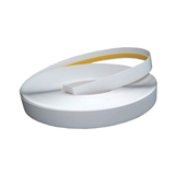Show details for PVC tape with adhesive tape 60X1.5 mm, white