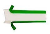Show details for PVC adhesive tape 1x35x35mm, foldable at an angle
