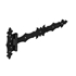 Picture of GATE HINGES 89382 300X90X3.0MM BLACK
