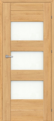 Picture of Door leaf Classen Town 3 84,4x203,5cm, lacquered oak, right side
