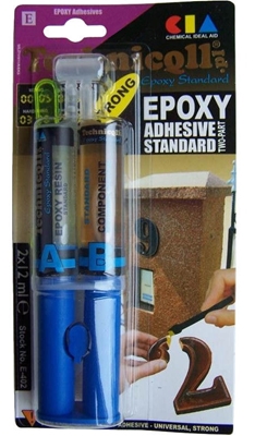Picture of Technicqll Standard Amber Epoxy Adhesive Glue 2x12ml