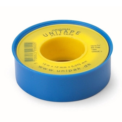 Picture of Teflon tape UNIPAK UNITAPE 12 x 12 x 0.075 mm