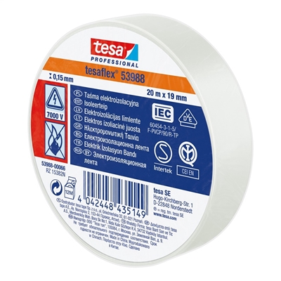 Picture of INSULATION TAPE 0.13X19 20M WHITE