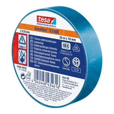 Picture of TAPE INSULATION PVC BLUE 20/19