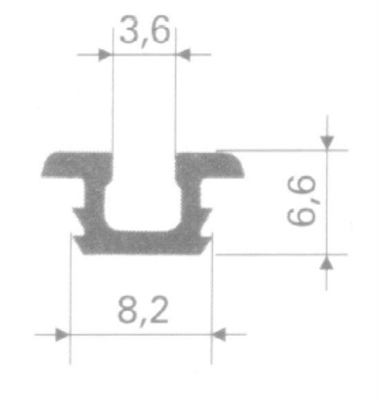 Picture of SLIDING DOOR PATH 2.5 m (REJS)