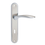 Show details for HANDLE DOOR BLANK 72MM ATS MAT CHRO