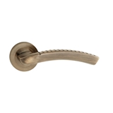 Show details for HANDLE FOR DOOR EVA AGED BRASS (METAL-BUD)