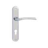 Show details for HANDLE DOOR ZORBA 85MM CIL CH / M CH