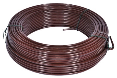 Picture of Wire zn with pvc 1.6 / 2.3 mm, brown 30 m