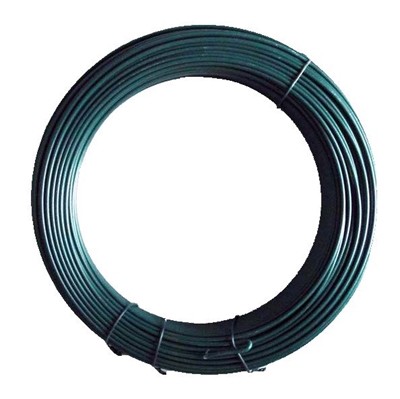 Picture of Wire zn with pvc 2.1 / 2.8 mm, green 100 m