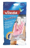 Show details for GLOVES HOUSEHOLD SENSITIVE VILEDA L