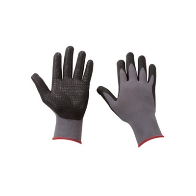 Picture of Nylon GLOVES WITH NITRILE MICROFOAM 10D