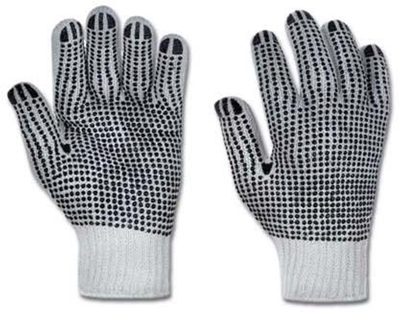 Picture of DD Gloves Knitted With PVC Single-Sided Black Dots 10