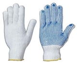 Show details for DD Gloves Knitted With PVC Single-Sided Dots 10