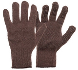 Show details for DD Knitted Gloves With PVC Dots Brown 11