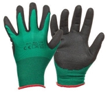 Show details for DD Nylon Knitted Gloves With Nitrile Coating 10