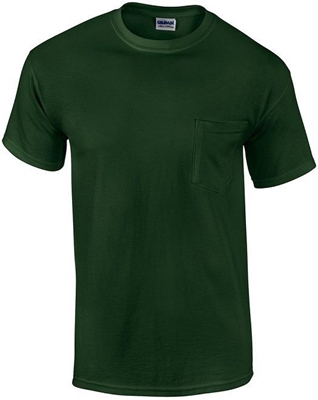 Picture of Gildan Cotton T-Shirt Green XXL