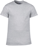 Show details for Gildan Cotton T-Shirt Grey L