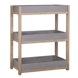 Show details for Home4you Sandstone Shelf 80x35x98cm Grey/Brown