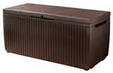 Show details for Keter Storage Box Spring 305L Brown