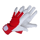 Show details for SEWN GOAT LEATHER GLOVES NL-3058W SIZE 11