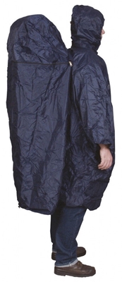 Picture of TravelSafe Backpack Poncho Navy S/M