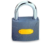 Show details for PAD LOCK HG375 6/24 GRAY 75 (WUSHI)