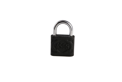 Picture of LOCK SQUARE BLACK 40MM HG4504 (12/144) (WUSHI)