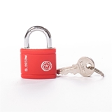 Show details for LOCK HANGING BX0132 RED