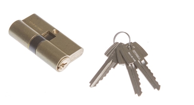 Picture of CYLINDER FOR LOCK T5NV03030L BRASS (TESA ASSA ABLOY)
