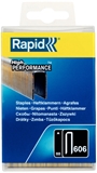 Show details for Rapid Narrow Crown 606/12mm Black Staples 3600pcs