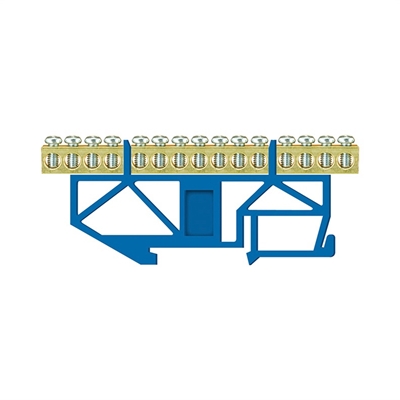 Picture of TERMINAL BLOCK DIN LZ 14 / N BLUE