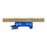 Show details for TERMINAL BLOCK ZO-2107 DIN 14 BLUE