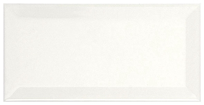 Picture of TILES 7.5X15 METRO BISELADO WHITE SHINE.