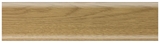 Show details for Skirting board SG50C8, 2.5m, oak