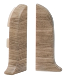 Show details for Skirting head NGTKB3, right and left, gray oak