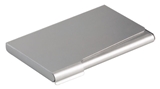 Show details for Durable Business Card Case 90x55mm Silver