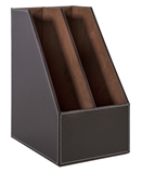 Show details for Home4you Walter Vertical Document Shelve Dark Brown